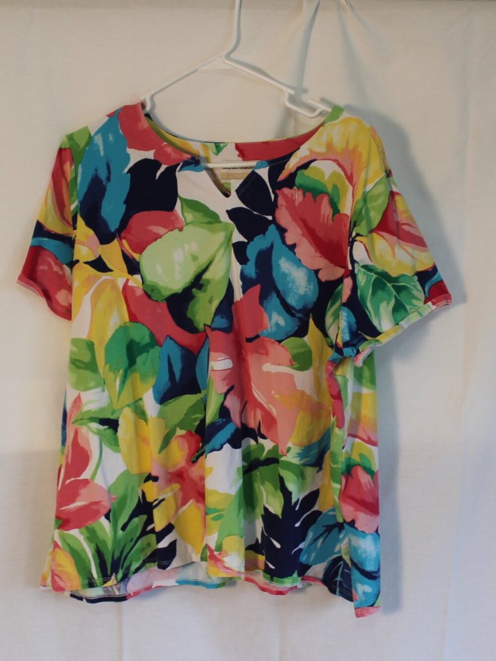 Alfred Dunner Woman Floral Tee 2X